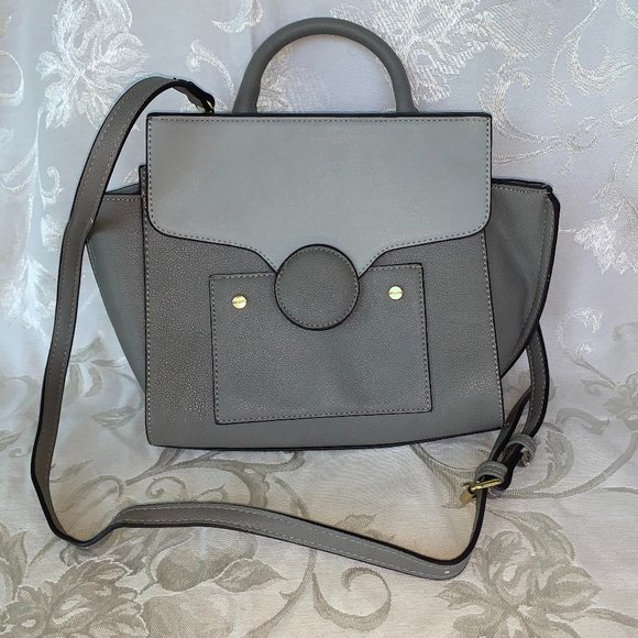 Danielle Nicole Handbags - Danielle Nicole grey 2-tone crossbody